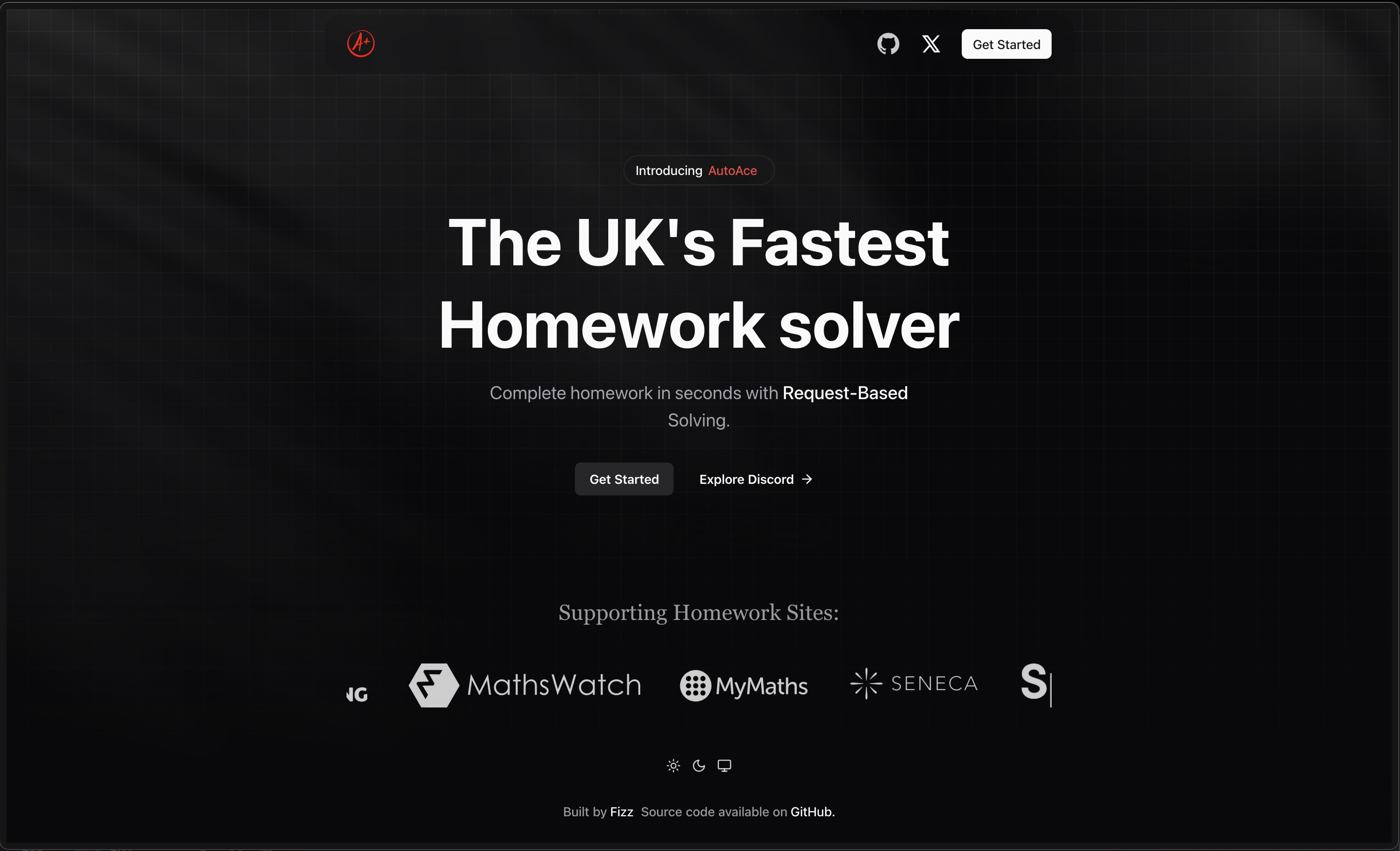 AutoAce - Landing Page